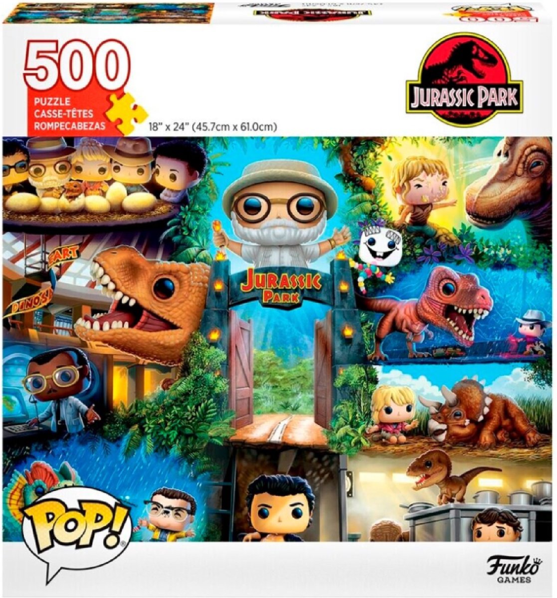  Pop Jurassic Park puzzel 500 stukjes