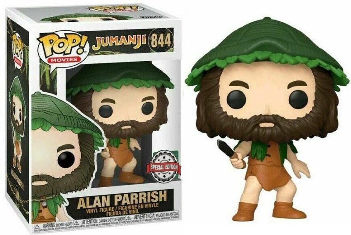   Pop Movies: Jumanji - Alan Parrish 844 Special Edition
