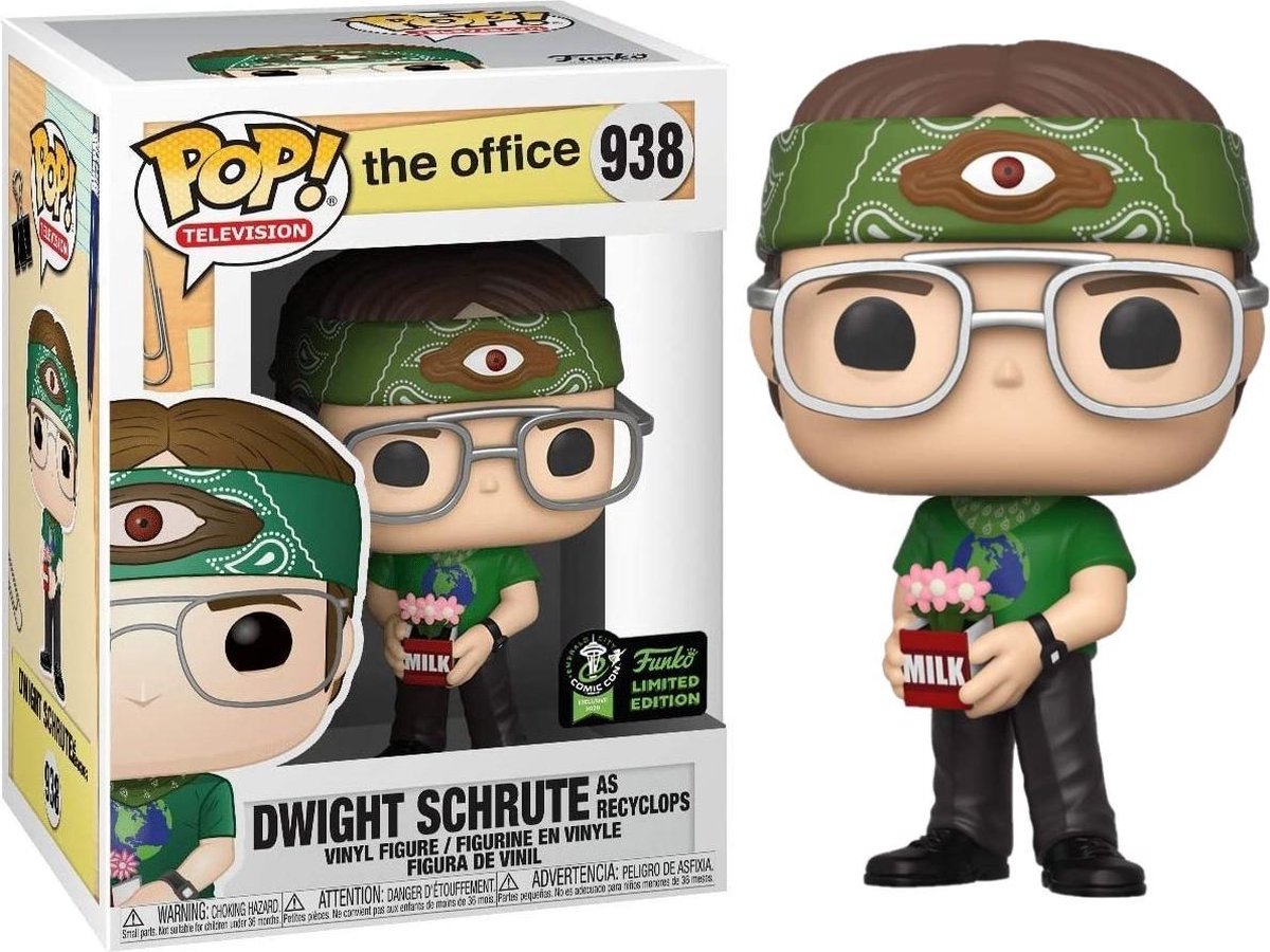   Pop Television: The Office - Dwight Schrute As Recyclops 938  2020 Spring Exclusive Limited Edition