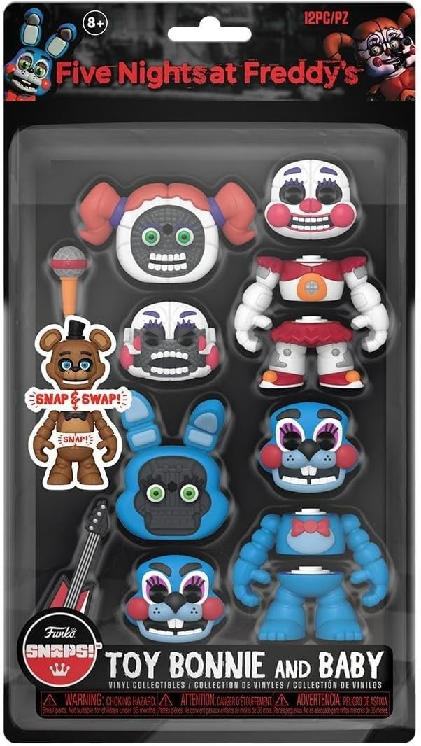   SNAPS! Five Nights at Freddy\s - Toy Bonnie and Baby 2-Pack