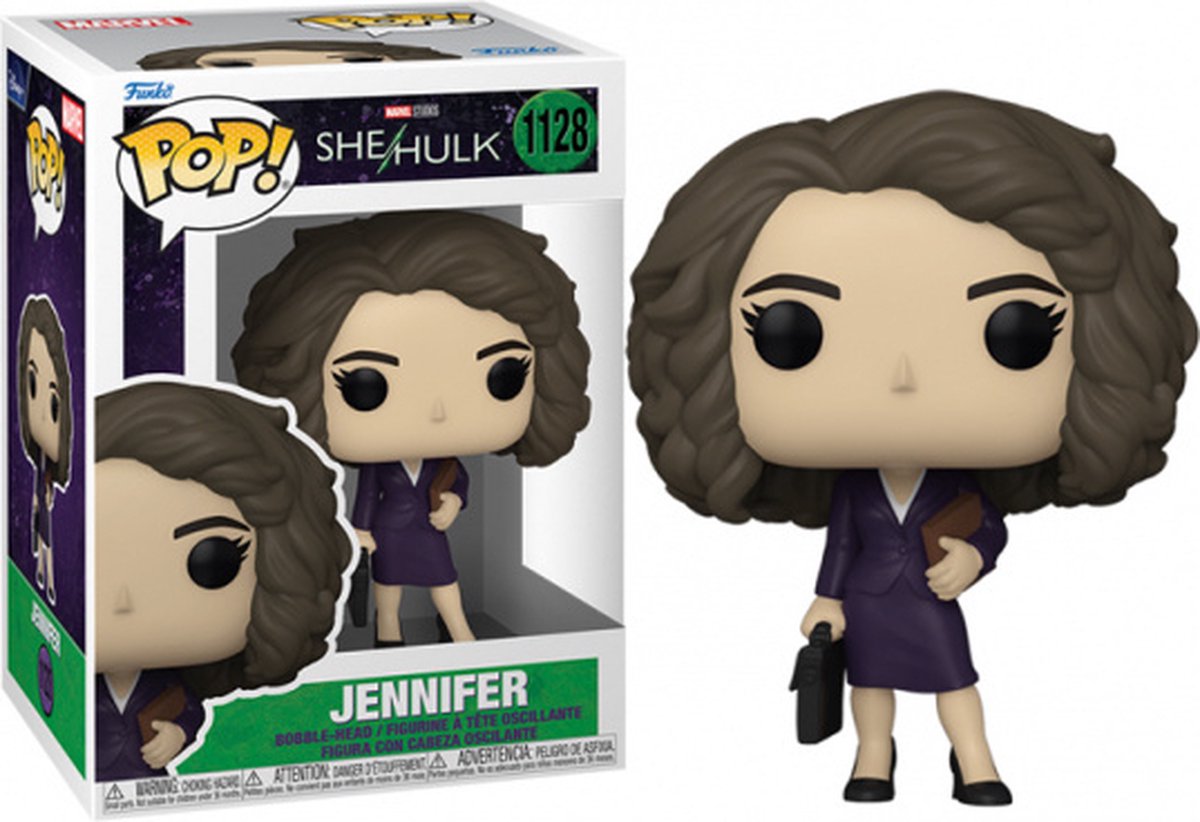   SheHulk Verzamelfiguur Marvel POP! Jennifer 9 cm Multicolours