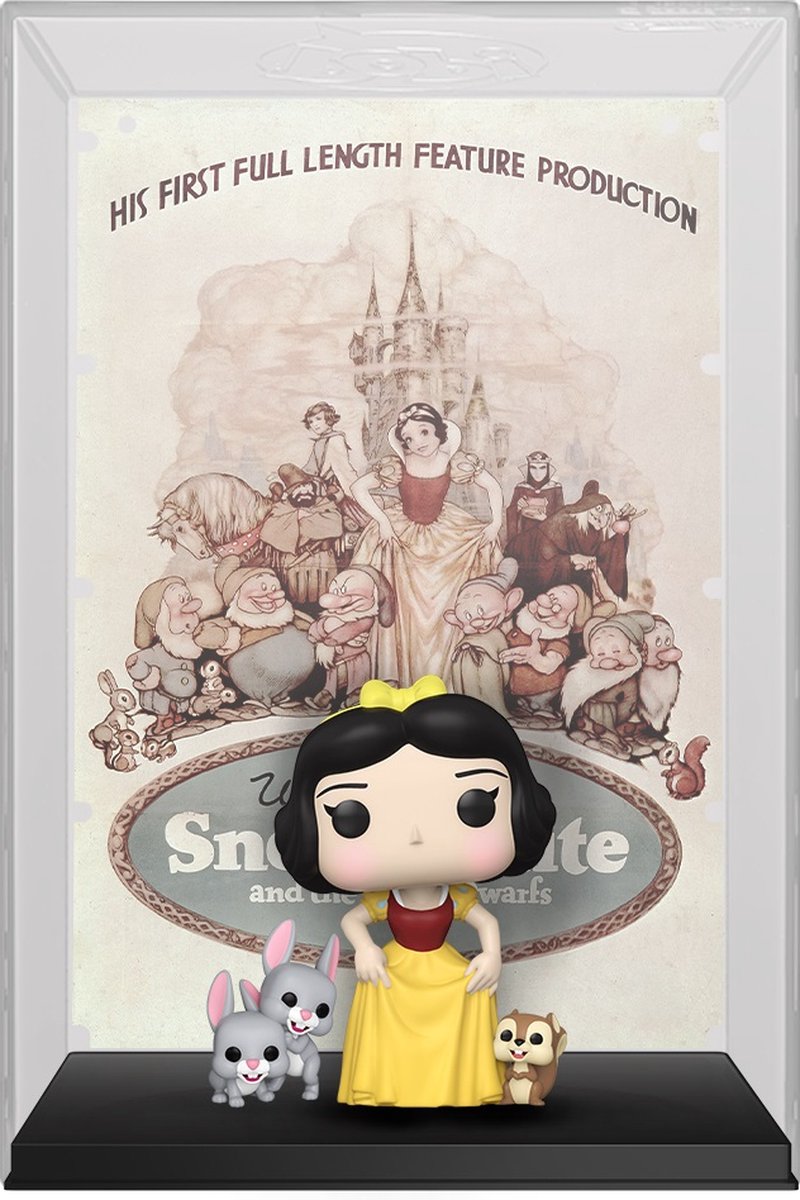   Snow White -   Pop Movie Poster - Disney Figuur