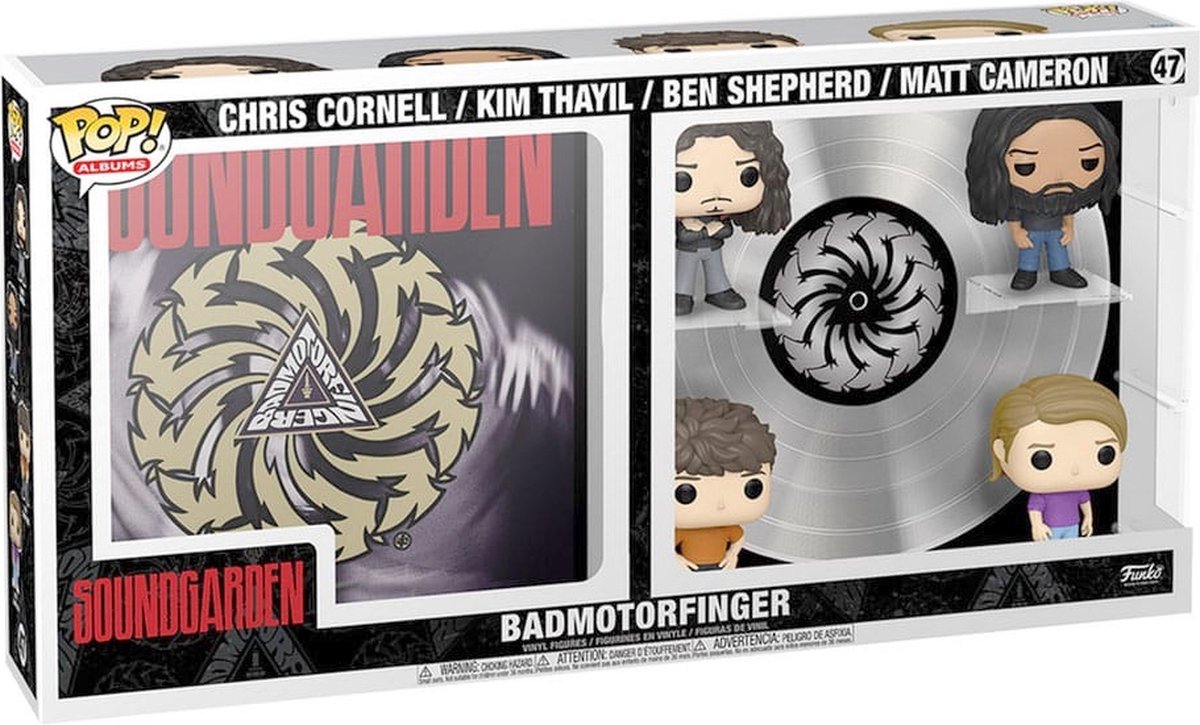   Soundgarden - POP! Albums DLX 4-Pack Badmotorfinger 9 cm Verzamelfiguur - Multicolours