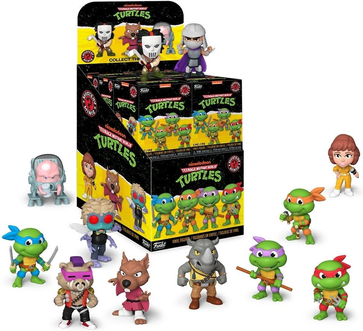  Teenage Mutant Ninja Turtles: Mutant Mayhem -   Mystery Minis Figuur - 1 Stuks