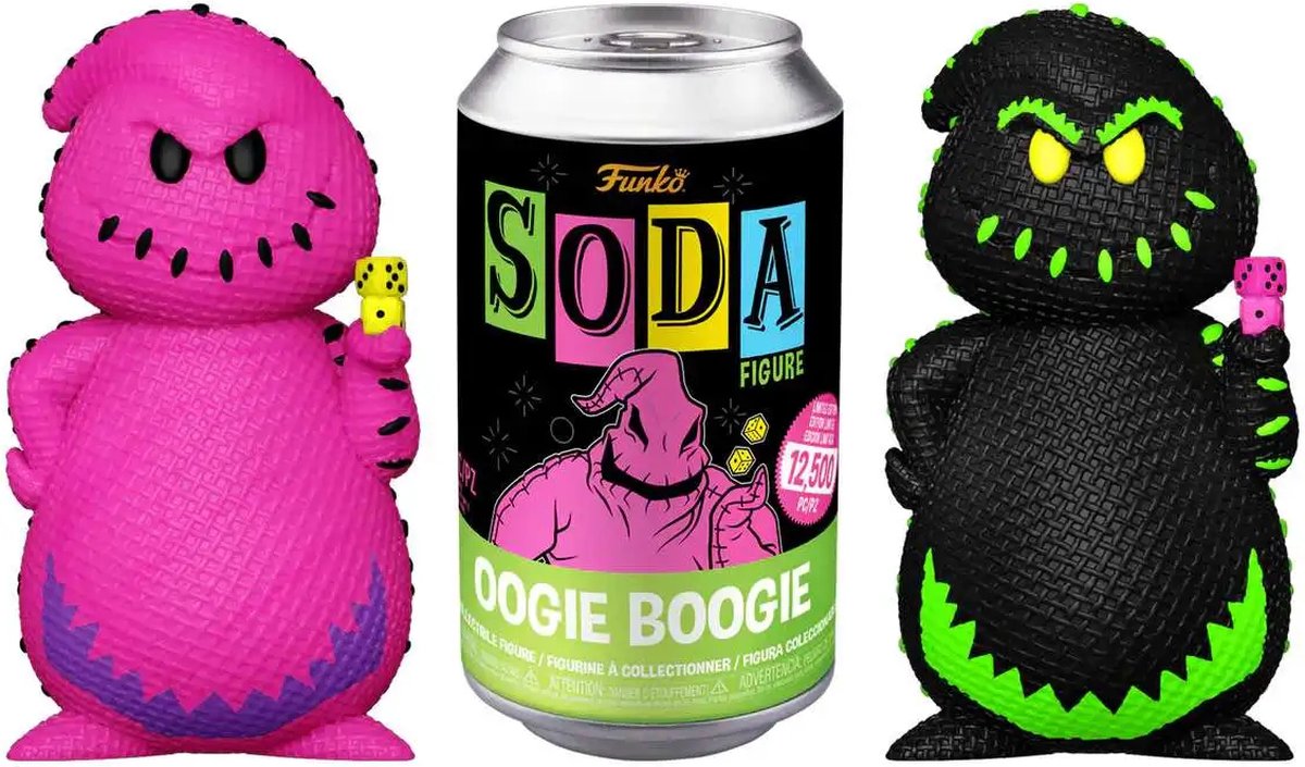   Vinyl Soda: The Nightmare Before Christmas - Oogie (Blacklight) (kans op speciale Chase editie) - Smartoys Exclusive - CONFIDENTIAL