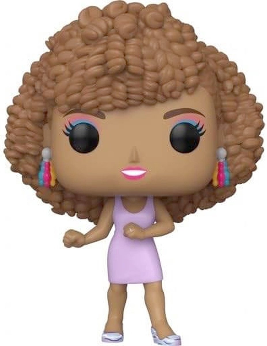   Whitney Houston - POP! Icons Whitney Houston (HWIK) (DGLT) Exclusive 9 cm Verzamelfiguur - Multicolours