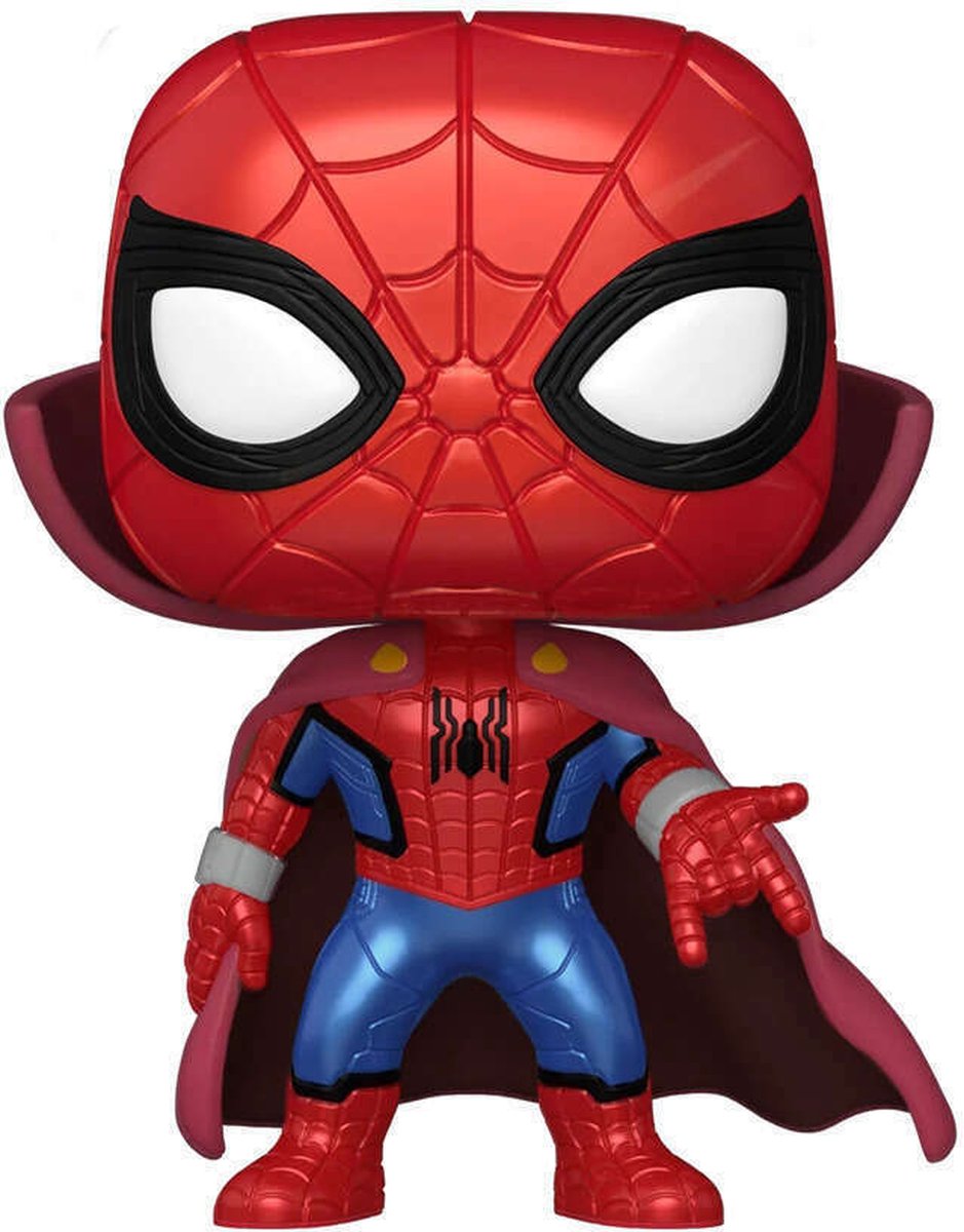   Zombie Hunter Spidey (Metallic) -   Pop! Marvel - What If...? Figuur - 9cm