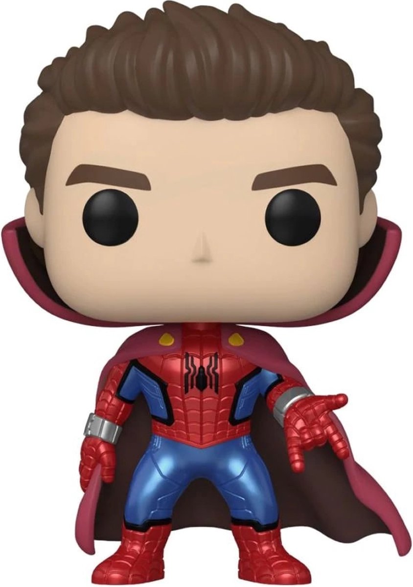   Zombie Hunter Spidey (Unmasked Metallic) -   Pop! Marvel - What If...? Figuur  - 9cm