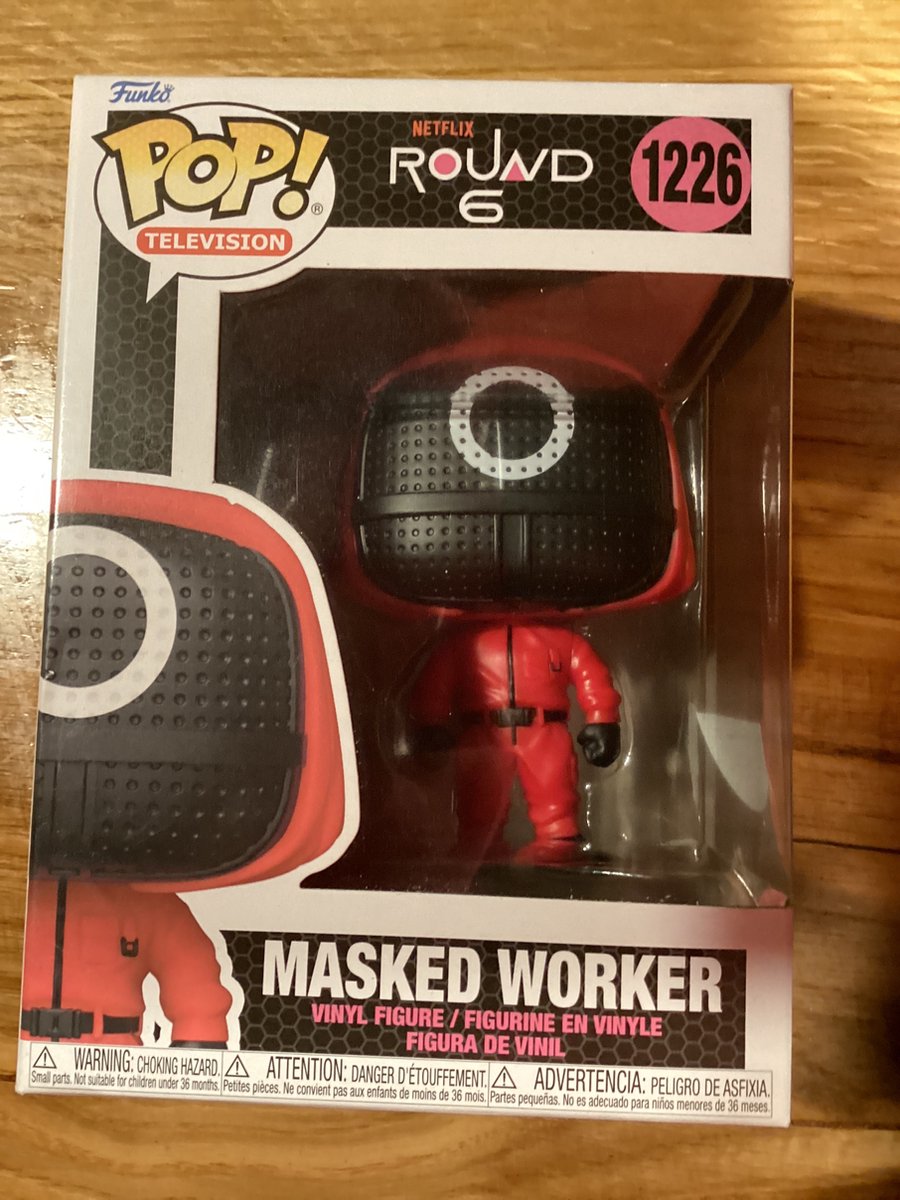   television masked worker
