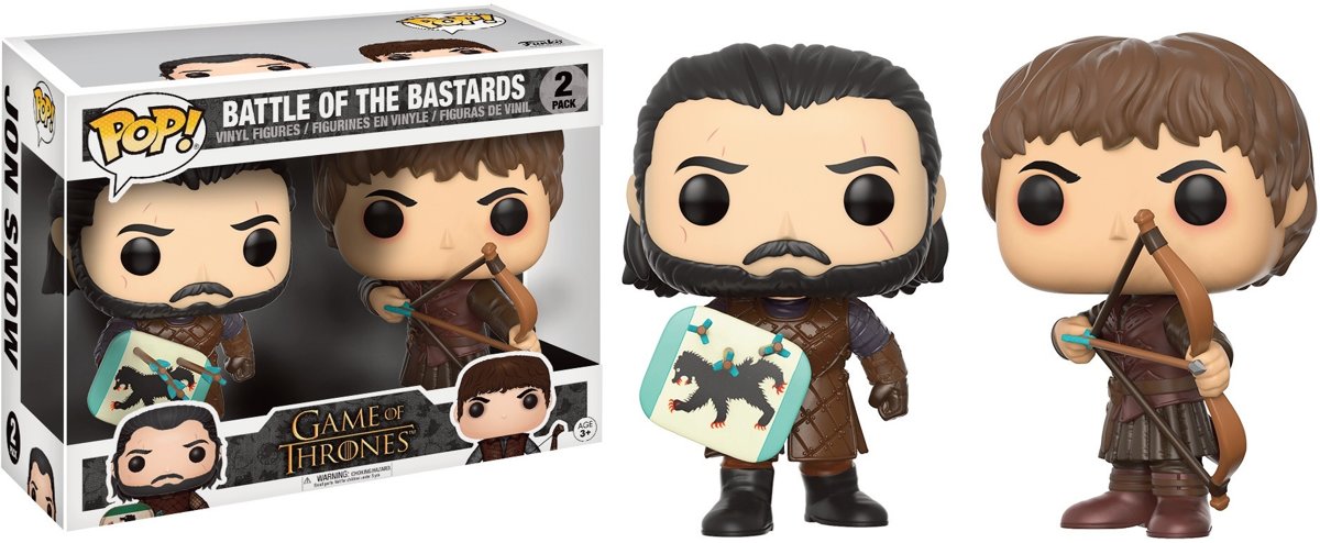 GAME OF THRONES - 2-Pack - Jon Snow and Ramsay Bolton