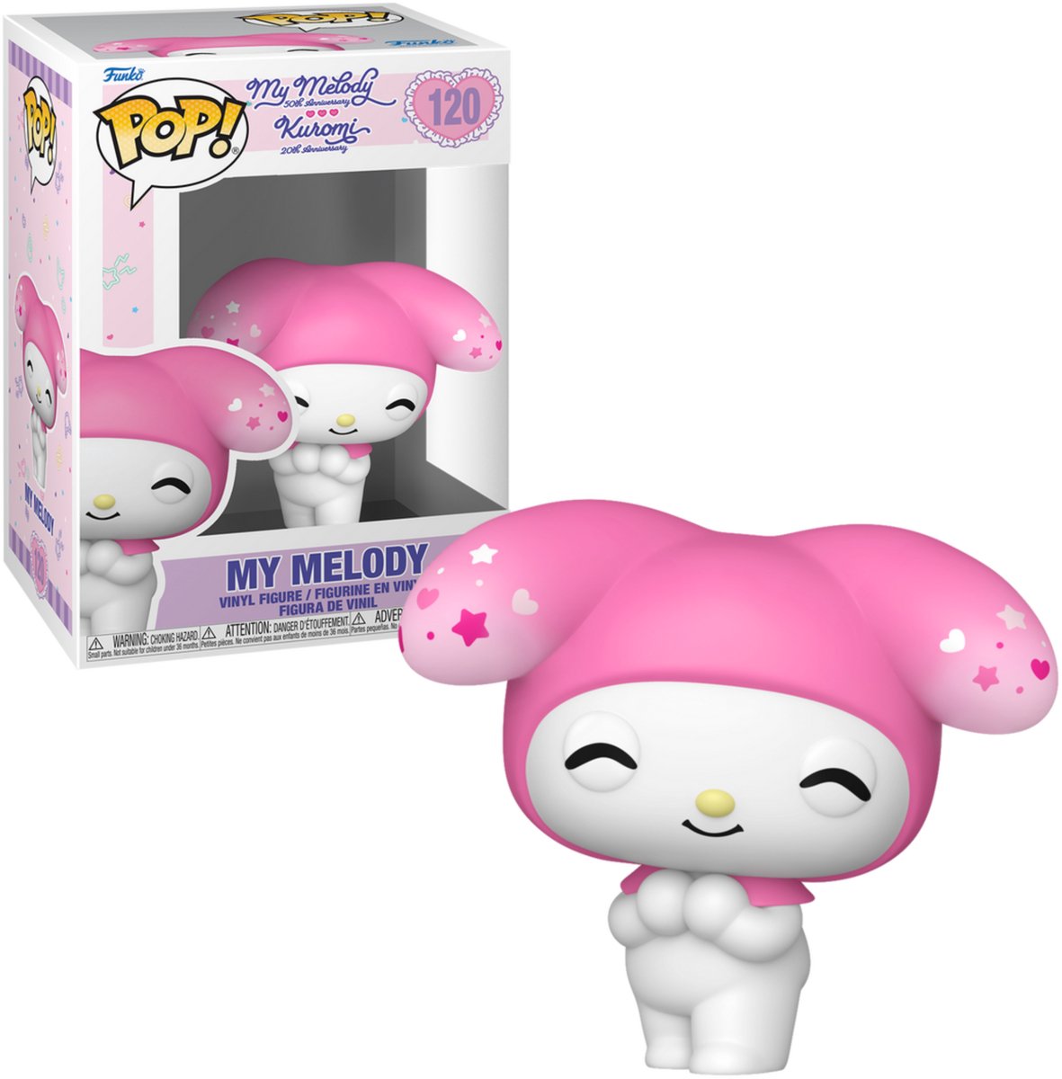 Hello Kitty My Melody vinylfiguur 120 Unisex   Pop! - Neutraal - Standard