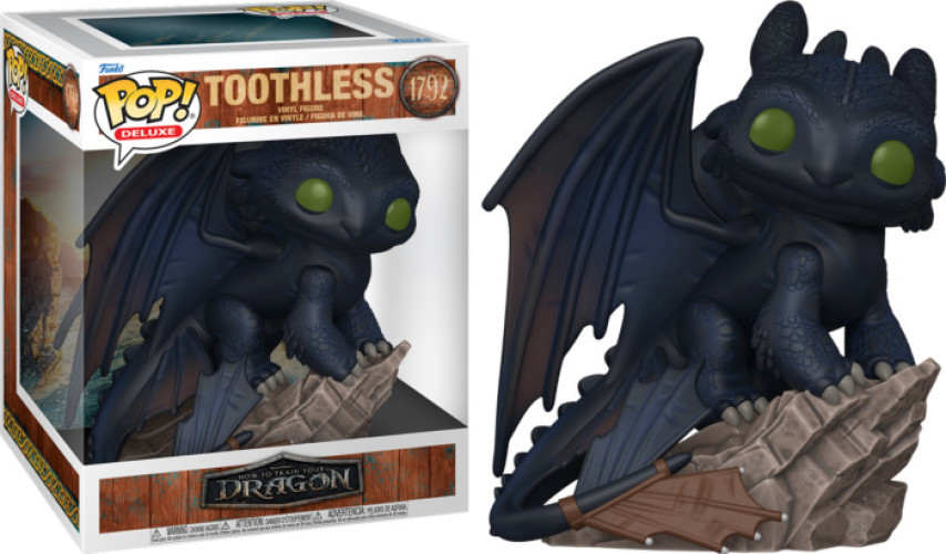 How to Train Your Dragon (2025)   Pop Deluxe Vinyl: Toothless