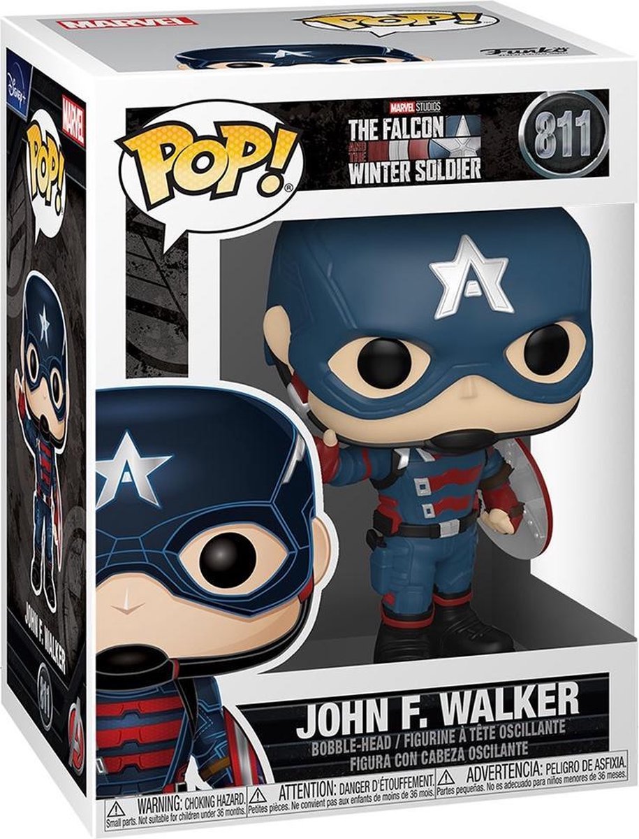 John F. Walker -   Pop! Marvel - The Falcon and the Winter Soldier