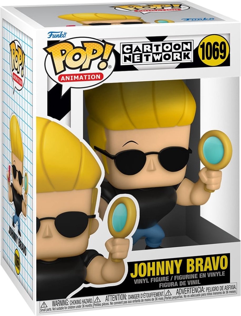 Johnny with Mirror & Comb -   Pop! Animation - Johnny Bravo