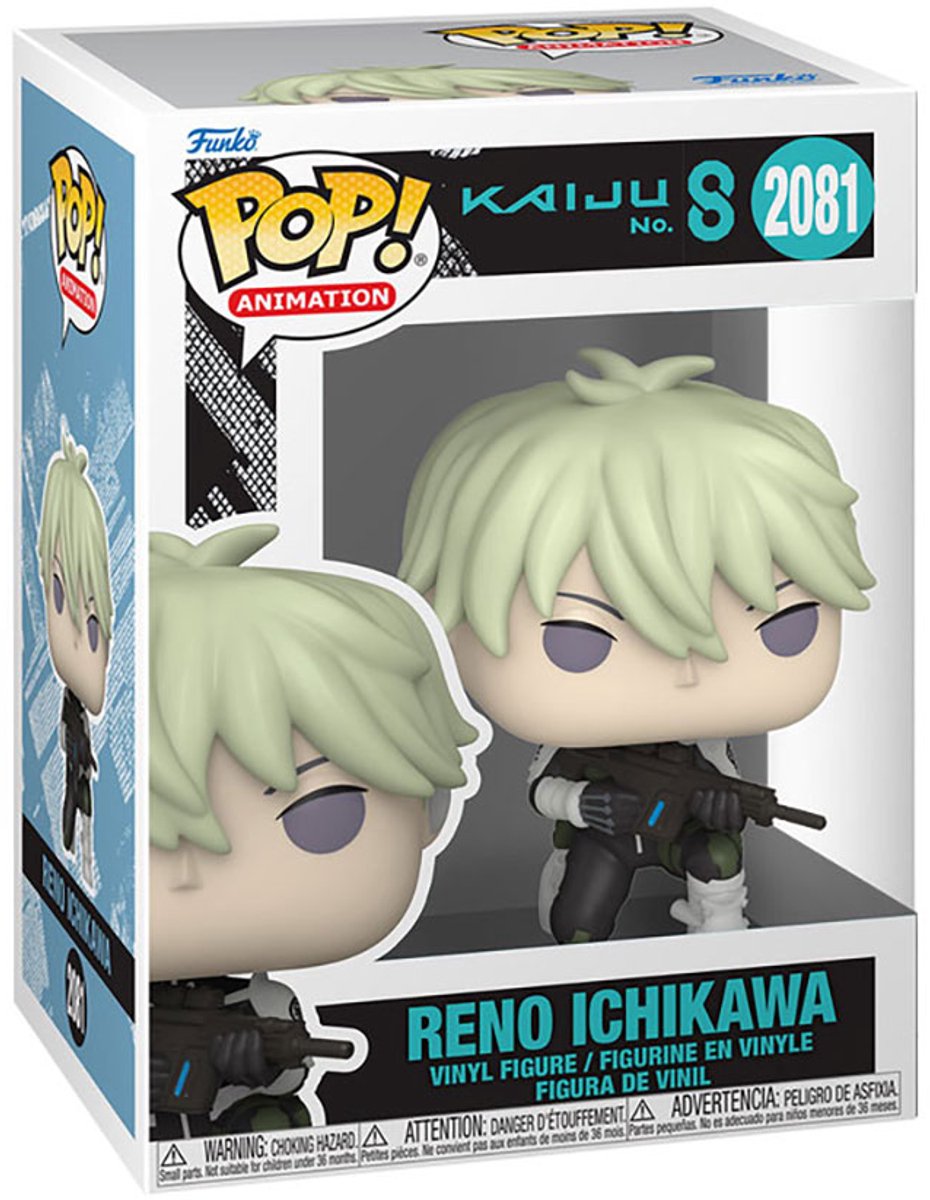 Kaiju No. 8 Reno Ichikawa vinylfiguur 2081 Unisex   Pop! - Neutraal - Standard