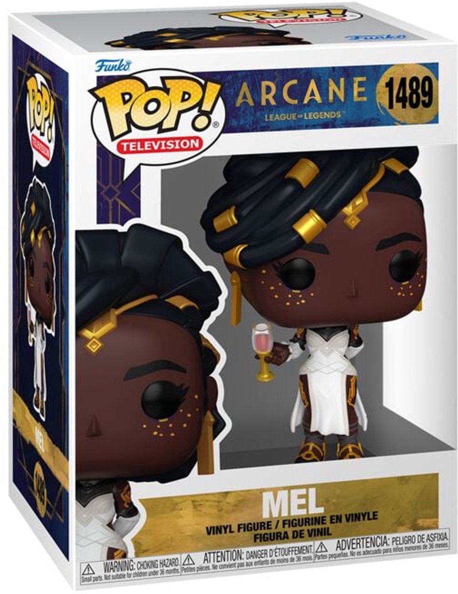 League Of Legends Arcane - Mel vinylfiguur 1489   Pop! meerkleurig