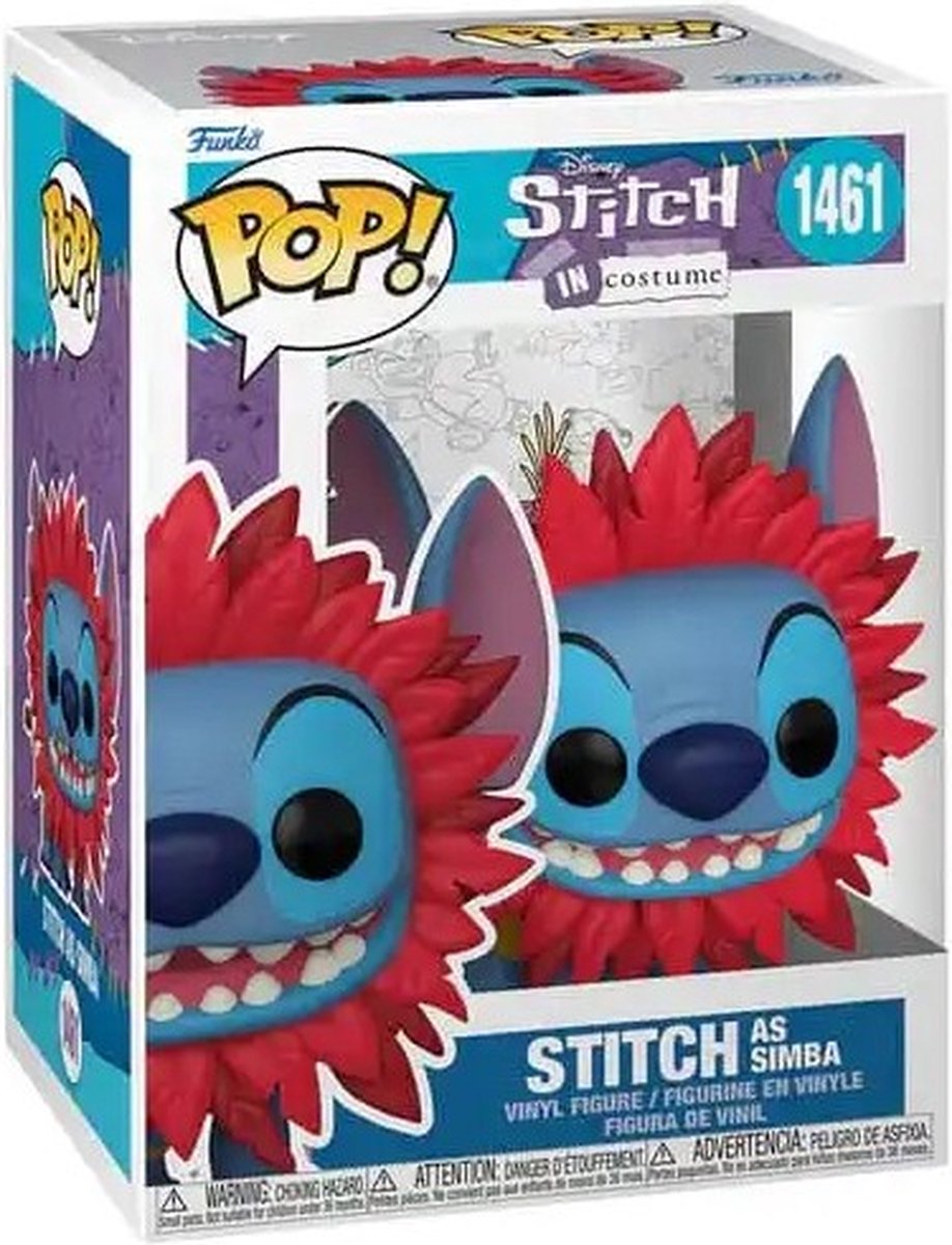 Lilo & Stitch POP! & Buddy Vinyl Figure Costume- Simba 9 cm