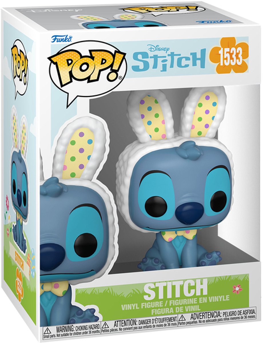Lilo & Stitch Stitch vinylfiguur 1533   Pop! meerkleurig PVC - Disney, Fan merch, Film