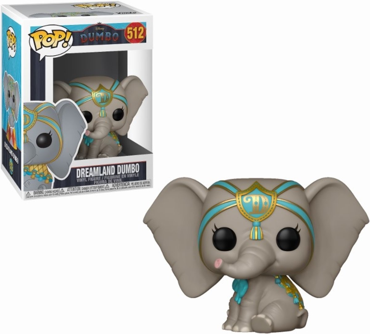 Live Dumbo POP! Vinyl Figure Dreamland Dumbo 9 cm