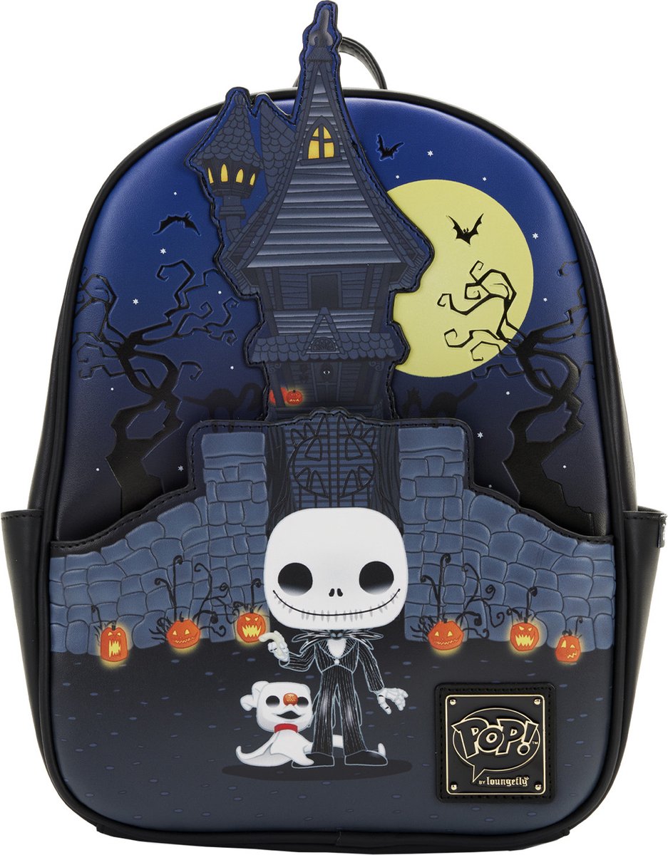 Loungefly: Pop! The Nightmare Before Christmas - Jack Skellington Huis Mini Rugzak
