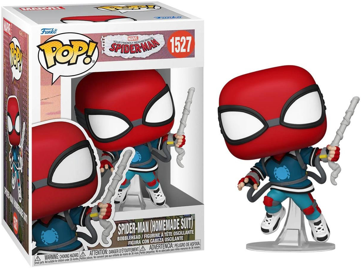 Marvel Friendly Neighborhood Spider-Man   Pop Vinyl: Spider-Man (Proto-Suit)