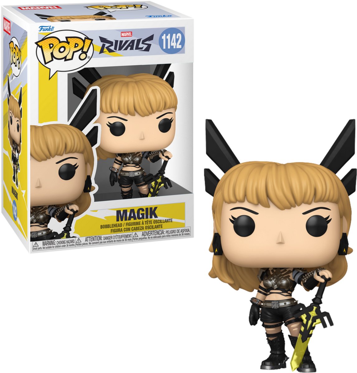 Marvel Marvel Rivals - Magik vinylfiguur 1142 Unisex   Pop! - Neutraal - Standard