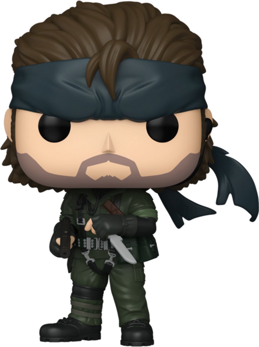 Metal Gear Solid Snake Eater - Naked Snake vinylfiguur 1053   Pop! standaard