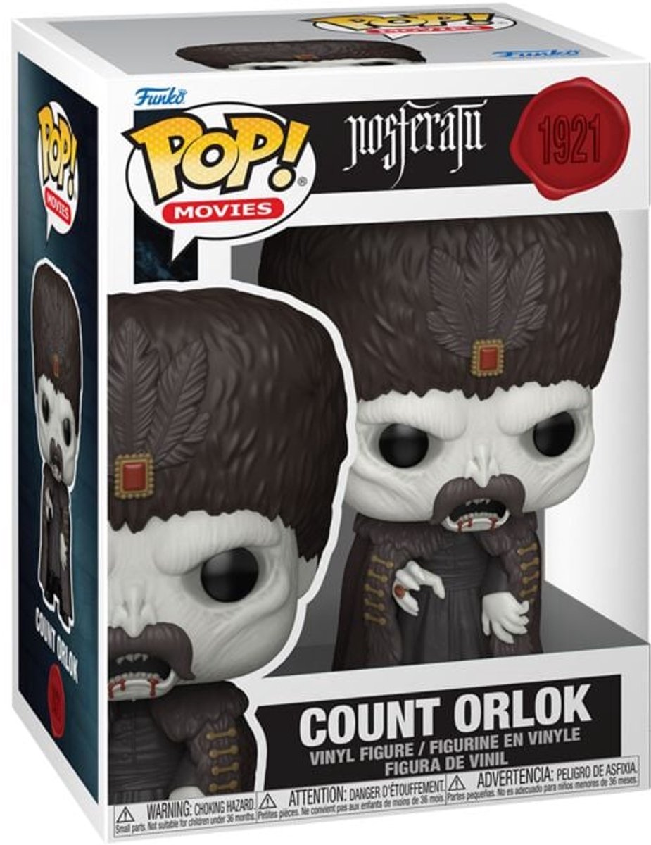 Nosferatu Count Orlok Vinyl Figur 1921 Unisex   Pop! - Neutraal - Standard