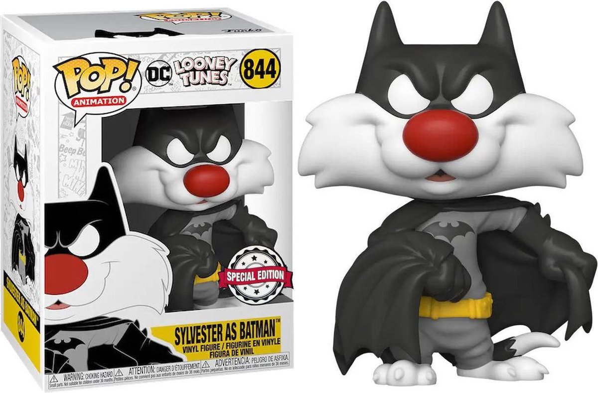 POP figure Looney Tunes Sylvester as Batman Exclusive