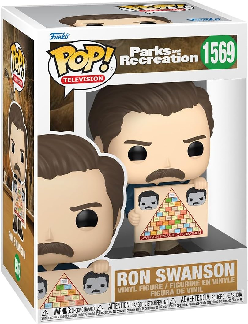Parks and Recreation 15th   Pop Vinyl: Ron Swanson
