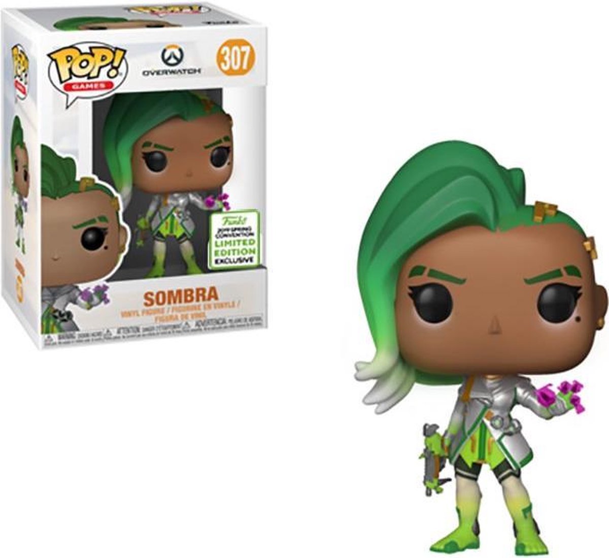 Pop! Games: Overwatch - Sombra Glitch ECCC 2019 Exclusive  FUNKO