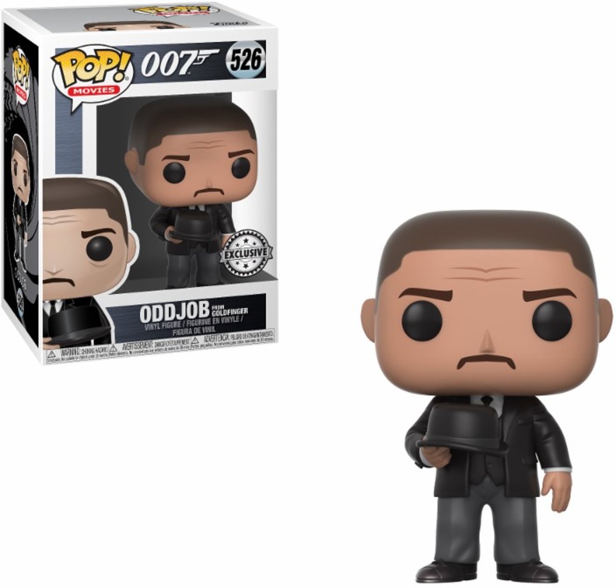 Pop! Movie: James Bond Goldfinger - Oddjob Throwing Hat LE