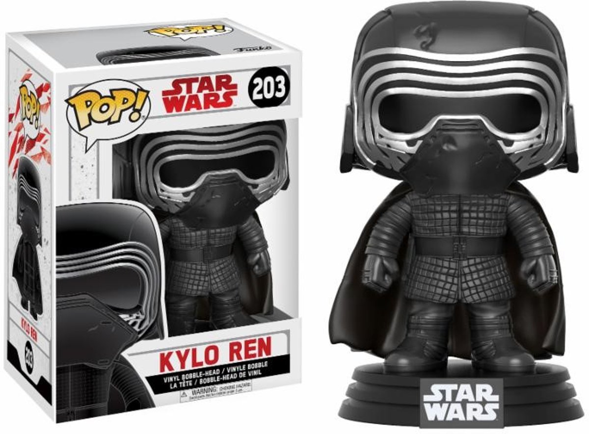Pop! Star Wars: The Last Jedi - Masked Kylo Ren Bobblehead LE