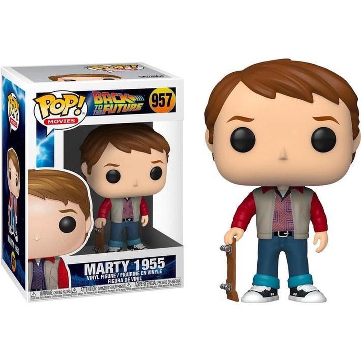 Pop Back to the Future 1955 Marty Vinyl Figure