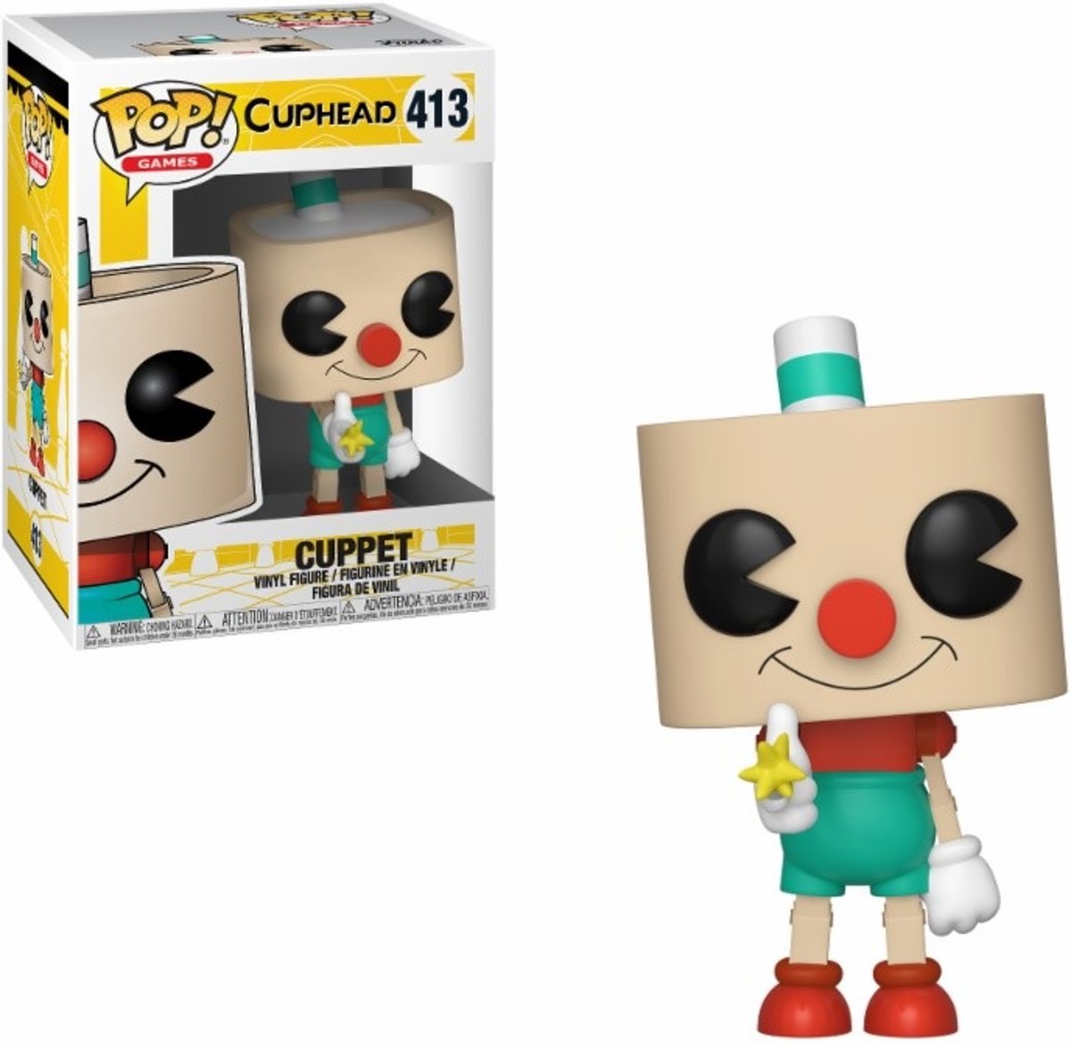 Pop Cuphead Cuppet Vinyl Figure