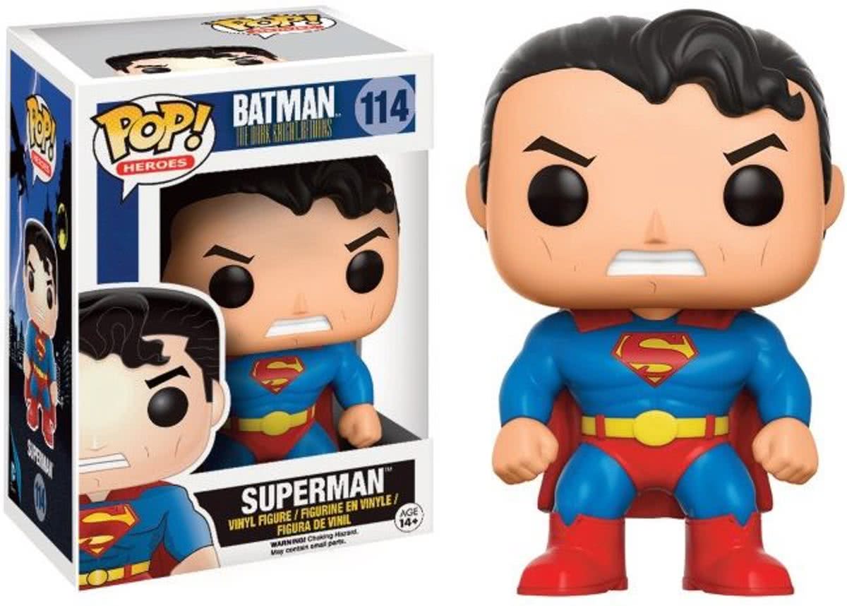 Pop Heroes Dark Knight Returns Superman Vinyl Figure