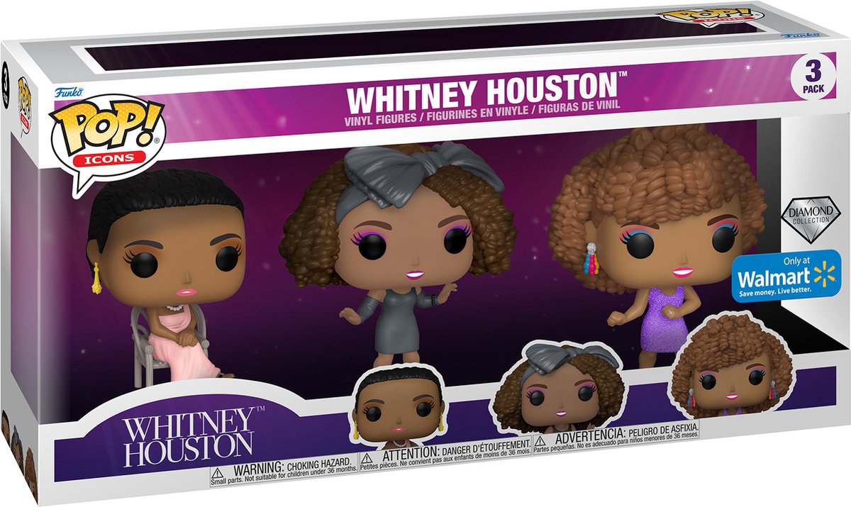 Pop Icons: Whitney Houston - 3-Pack (Special Edition)