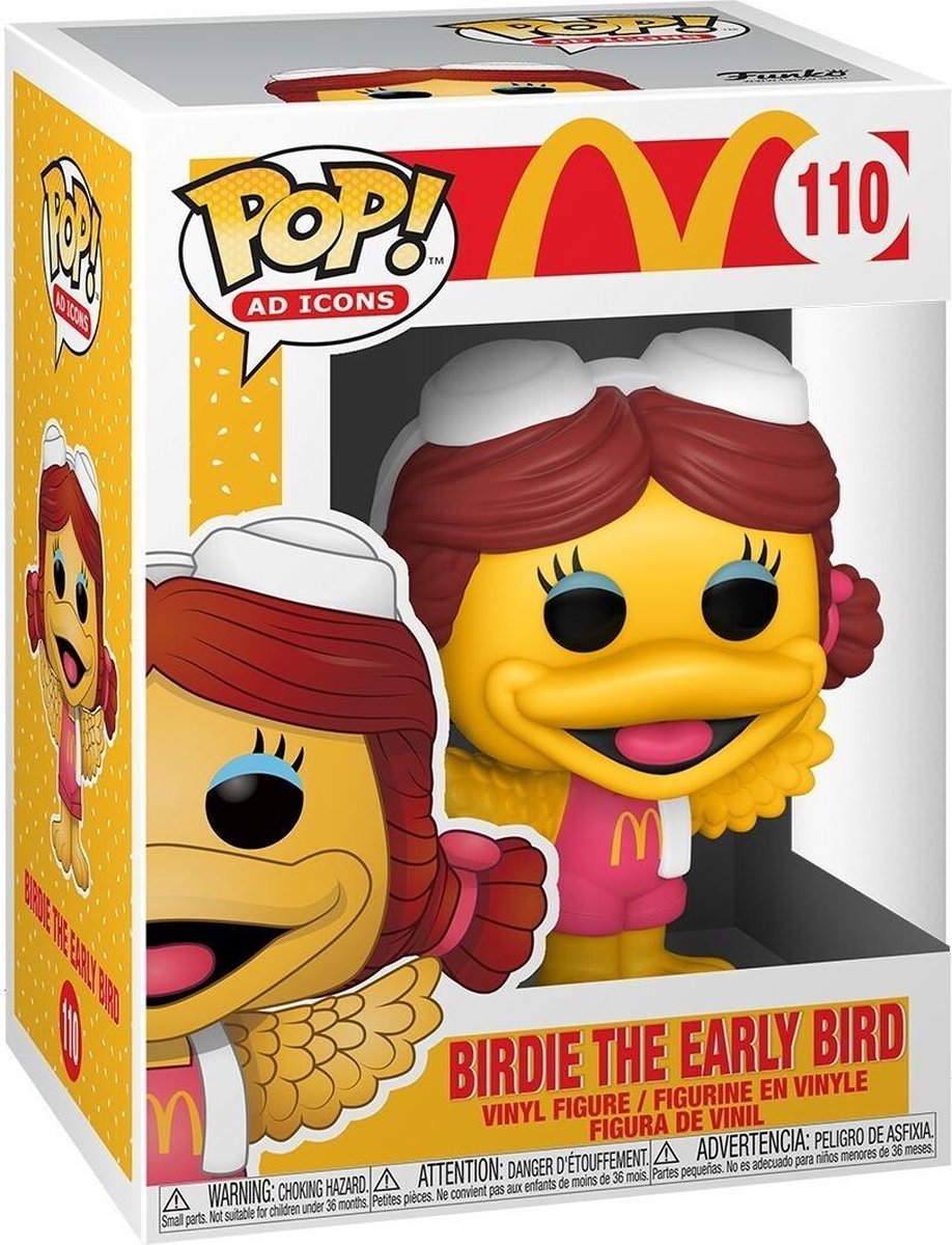 Pop McDonalds Birdie Vinyl Figure