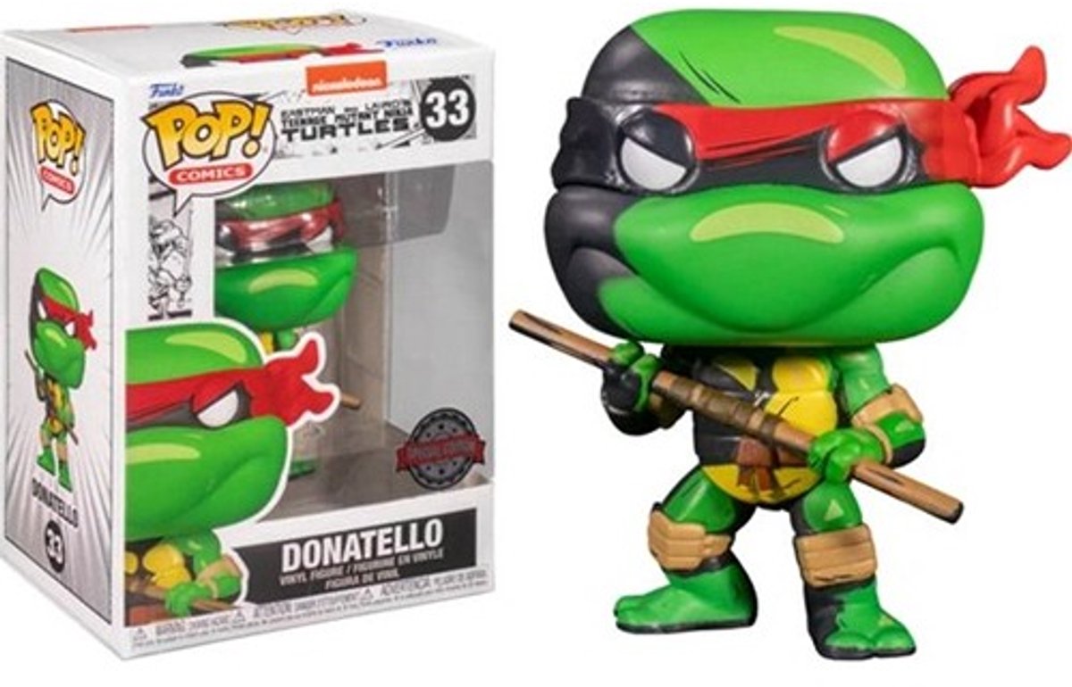 Pop Teenage Mutant Ninja Turtles Donatello Vinyl Figure
