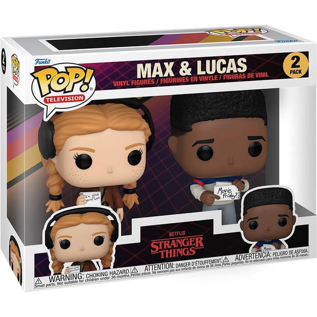 Pop Television: Stranger Things - Max & Lucas -   Pop 2-Pack