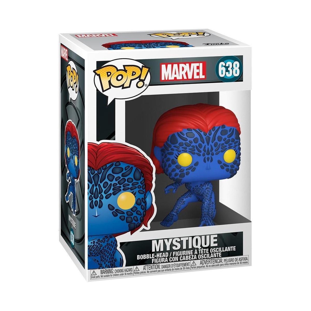 Pop X-Men 20th Anniversary Mystique Vinyl Figure