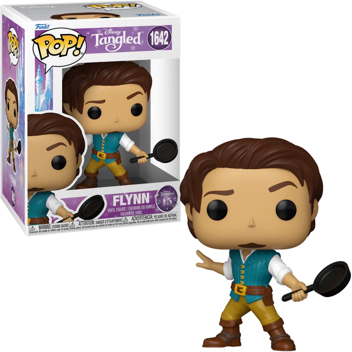 Rapunzel Flynn (15th Anniversary) vinylfiguur 1642 Unisex   Pop! - Neutraal - Standard