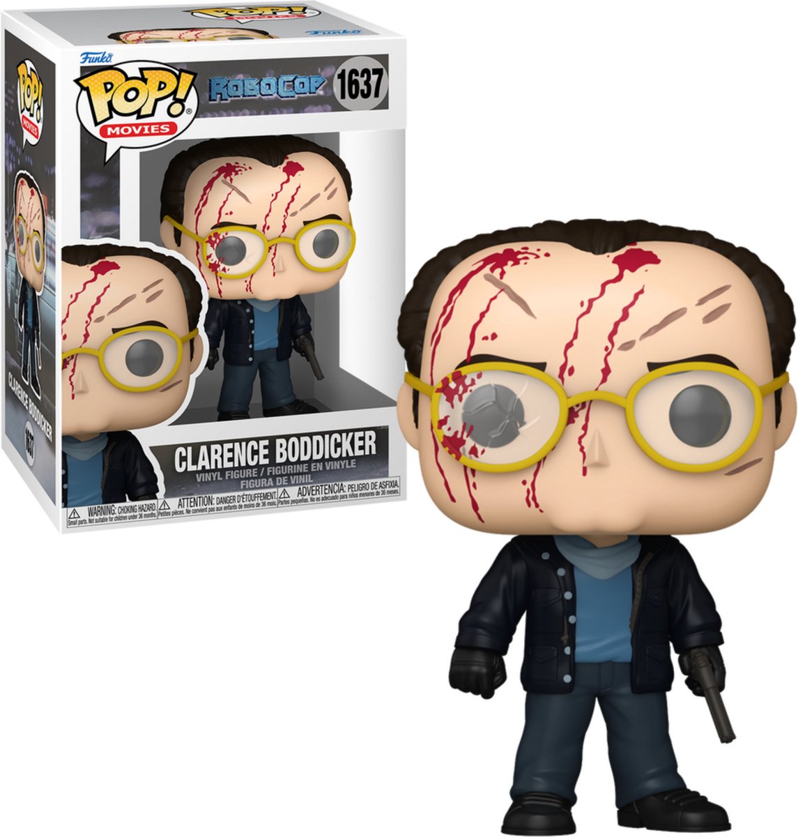 Robocop Clarence Boddicker Vinyl Figur 1637   Pop! meerkleurig - PVC - Fan merch, Film