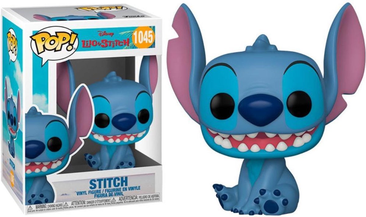 Smiling Seated Stitch -   Pop! Disney - Lilo & Stitch