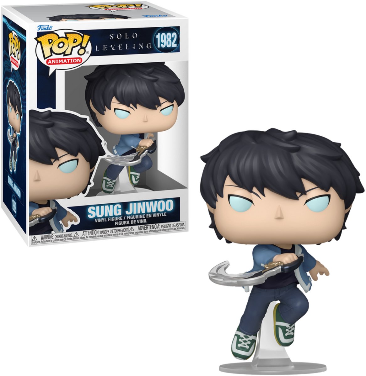 Solo Leveling Sung Jinwoo (Chase Edition möglich) Vinyl Figur 1982 Unisex   Pop! - Neutraal - Standard