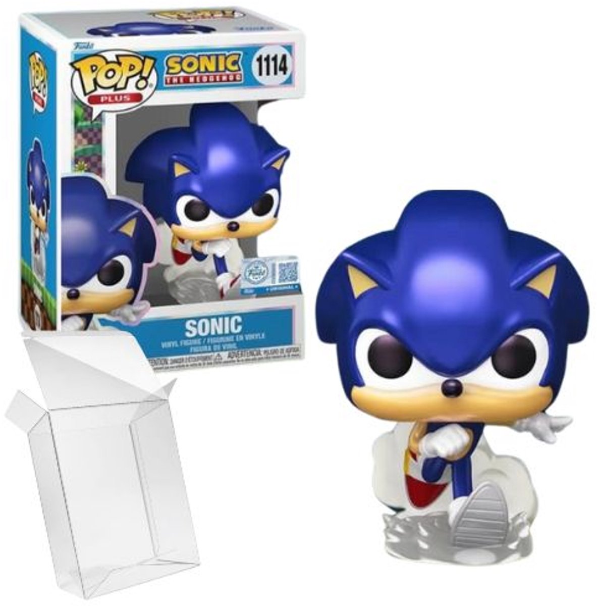 Sonic The Hedgehog Sonic vinylfiguur 1114 Unisex   Pop! - Neutraal - Standard