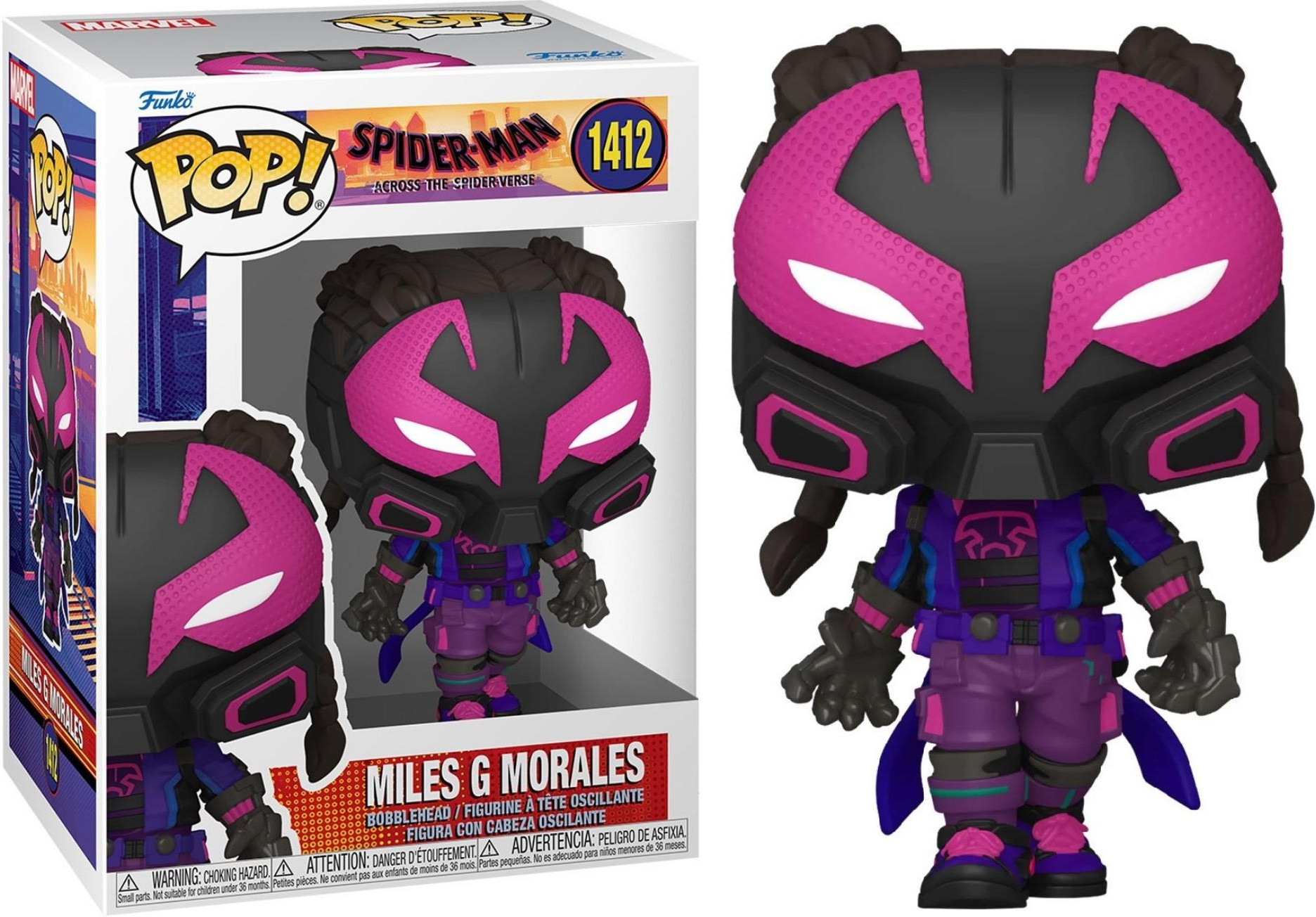Spider-Man: Across the Spider-Verse   Pop Vinyl: Miles G Morales
