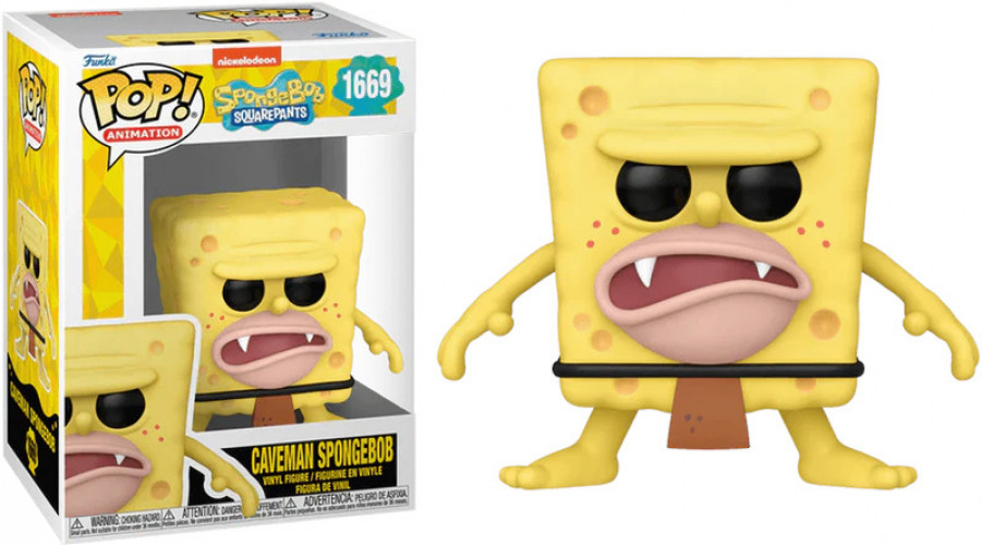 Spongebob Squarepants   Pop Vinyl: Caveman Spongebob