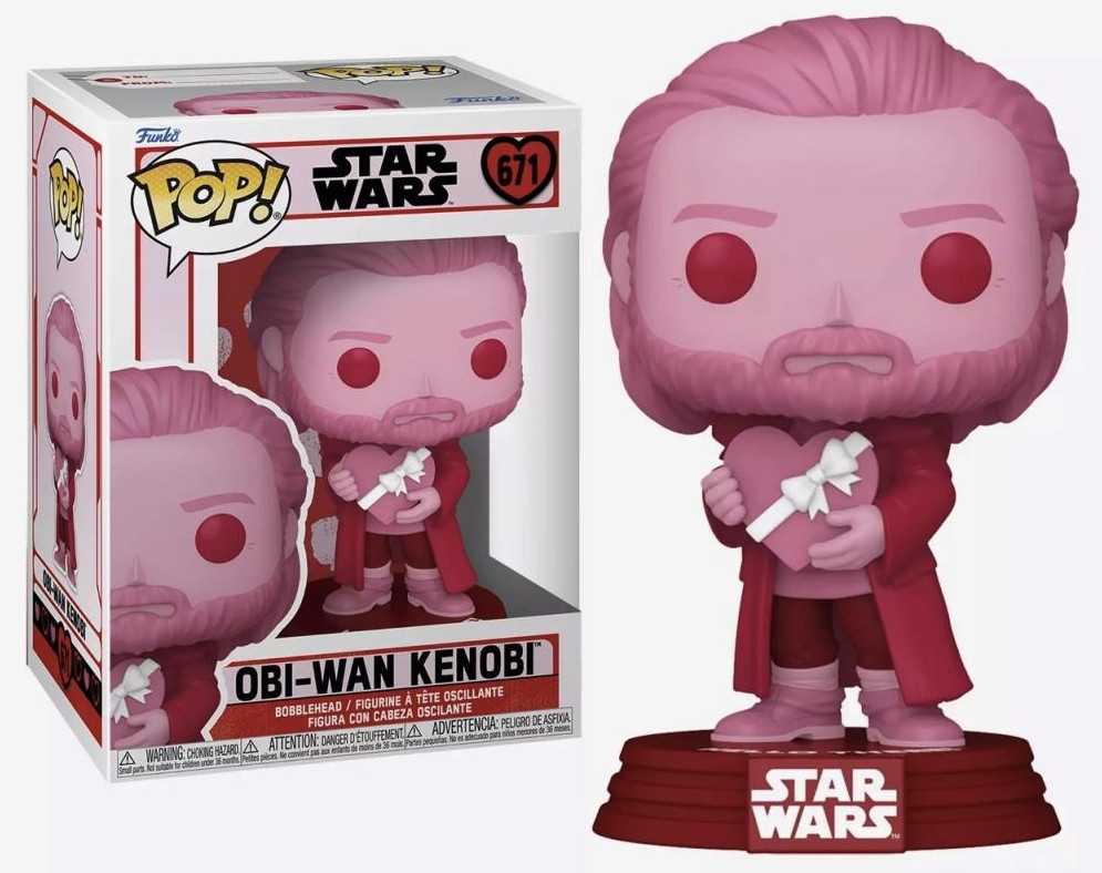 Star Wars   Pop Vinyl: Obi-Wan Kenobi (Valentines Day)