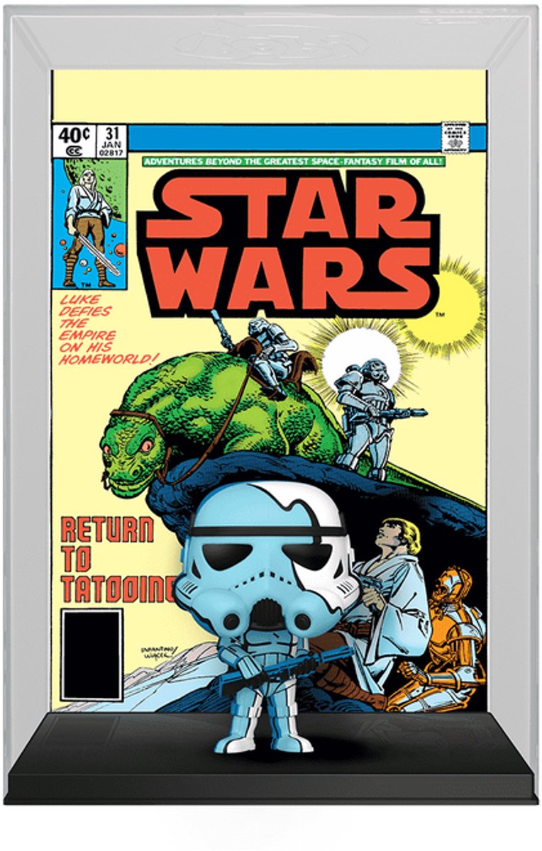 Star Wars Sandtrooper (1977) (Comic Cover) vinylfiguur 06   Pop! meerkleurig